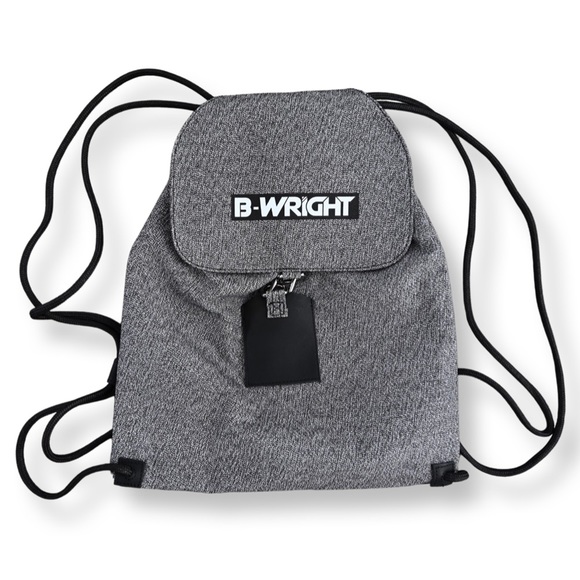 Slash Resistant Drawstring Bag With Top Flap & Locking Mechanism | Anti Theft - Picture 2 of 14